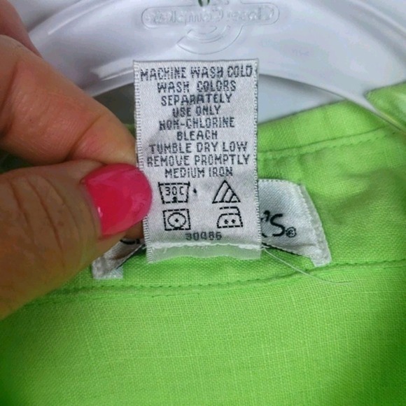 Chadwick's linen blouse. size 14p - Picture 4 of 4